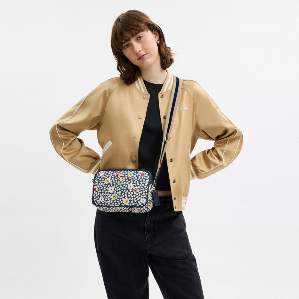 Jamie Camera Bag With Floral Print