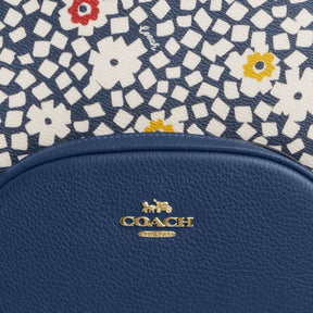 Court Backpack With Floral Print
