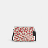 Slim Crossbody Bag With Floral Print