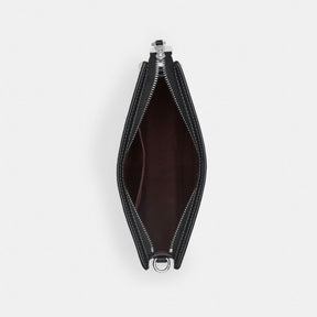 Slim Crossbody Bag With Floral Print