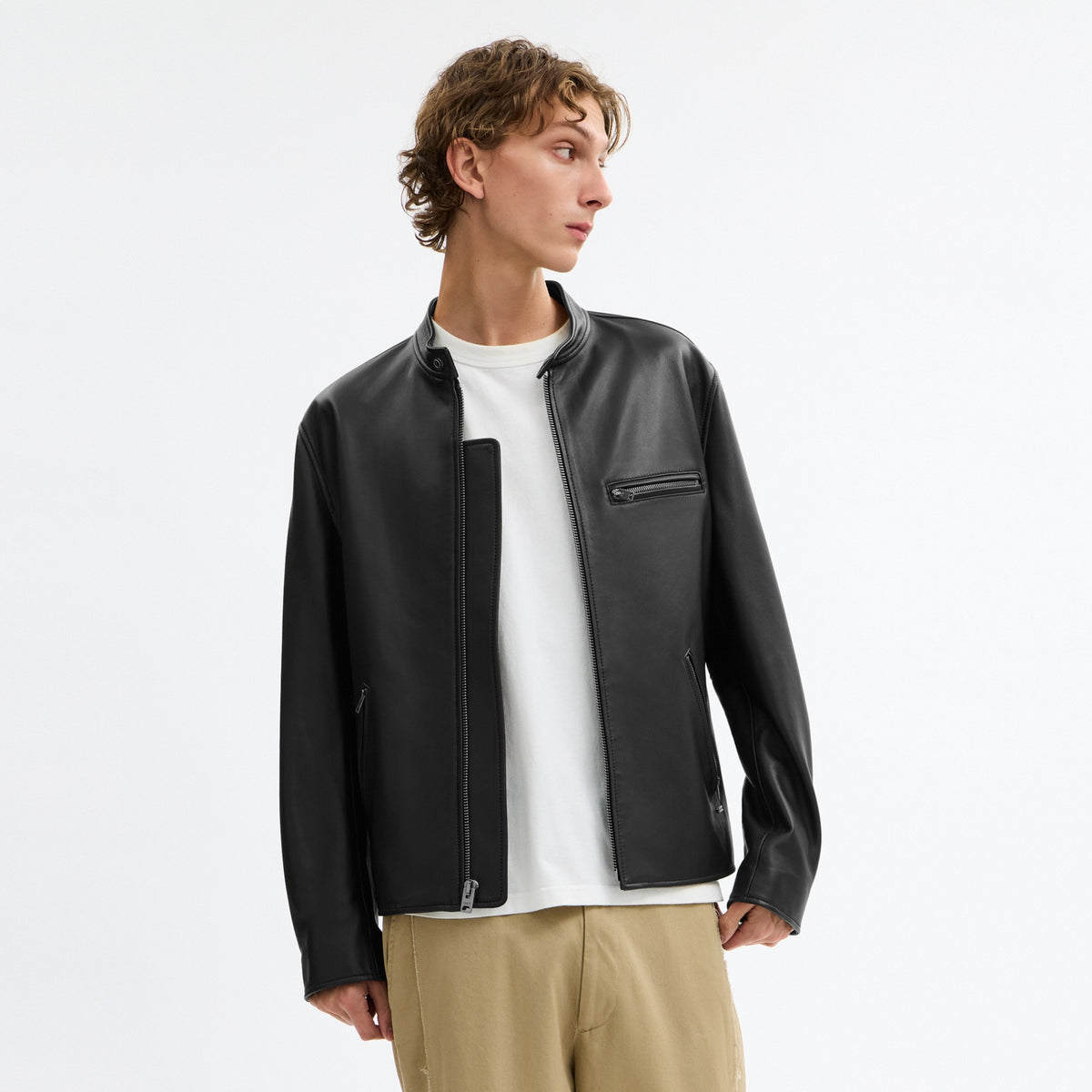 Leather Racer Jacket
