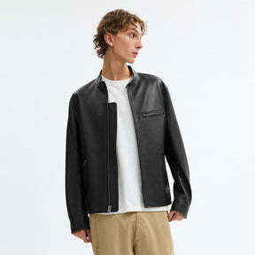 Leather Racer Jacket