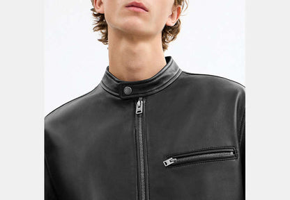 Leather Racer Jacket