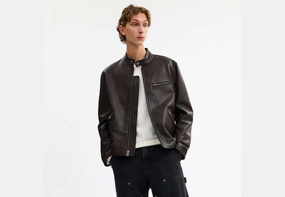 Leather Racer Jacket