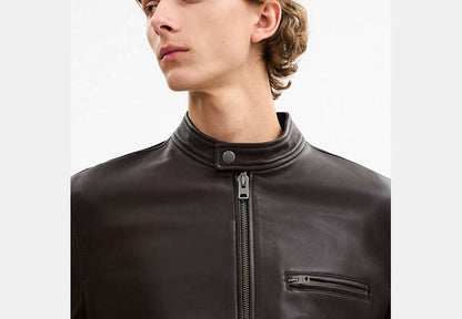 Leather Racer Jacket