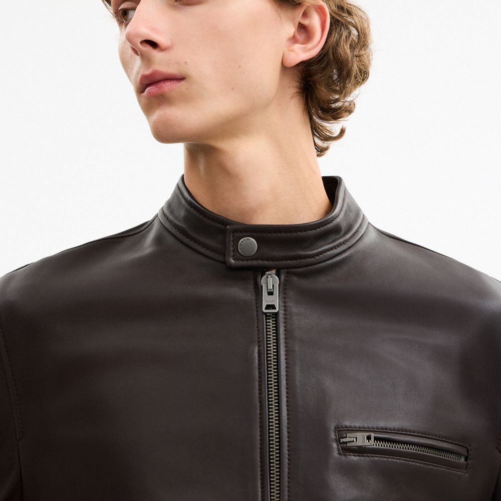 Leather Racer Jacket