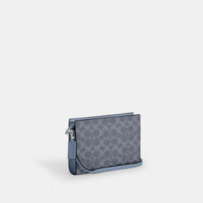 Slim Crossbody Bag In Signature Canvas