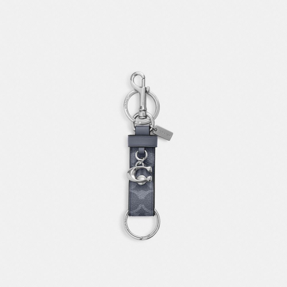 Trigger Snap Bag Charm In Signature Canvas With Charm