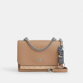 Trigger Snap Bag Charm In Signature Canvas With Charm