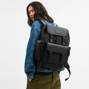 Sprint Backpack In Signature Jacquard