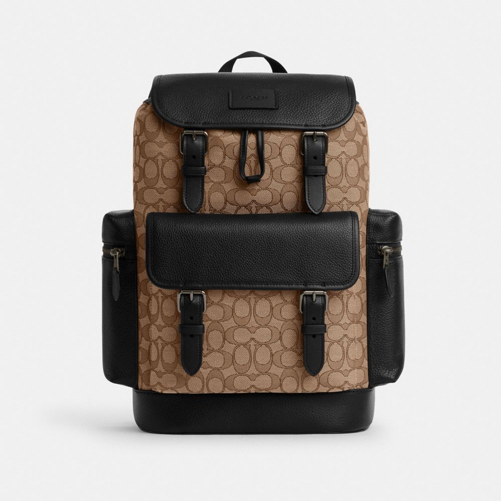 Sprint Backpack In Signature Jacquard
