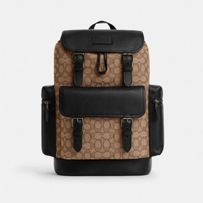Sprint Backpack In Colorblock Signature Canvas