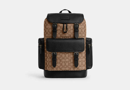 Sprint Backpack In Signature Jacquard