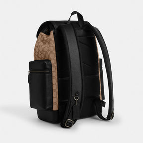 Sprint Backpack In Colorblock Signature Canvas