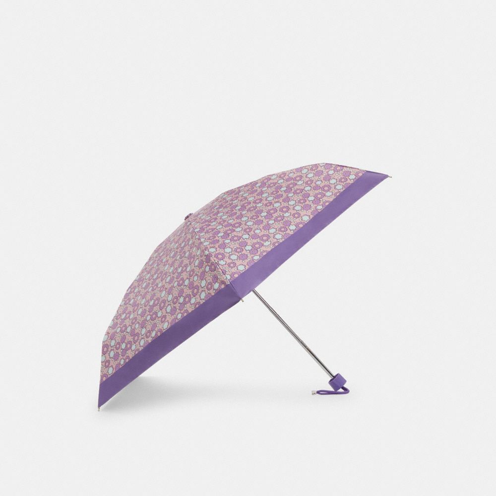 Uv Protection Mini Umbrella In Floral Print