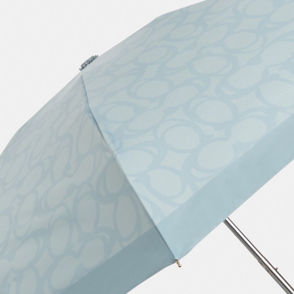 Uv Protection Mini Umbrella In Sketch Signature Print
