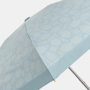Uv Protection Mini Umbrella In Sketch Signature Print