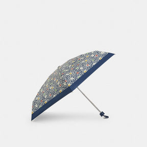 Uv Protection Mini Umbrella With Plaid Print