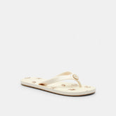 Zayn Flip Flop With Shell Print