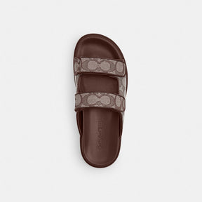 Two Band Sport Slide In Signature Jacquard