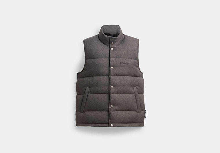 Solid Down Vest