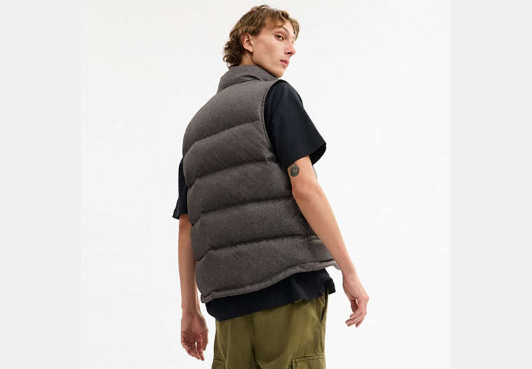 Solid Down Vest