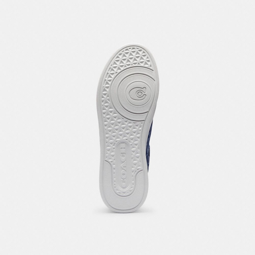 High Line Sneaker In Signature Denim