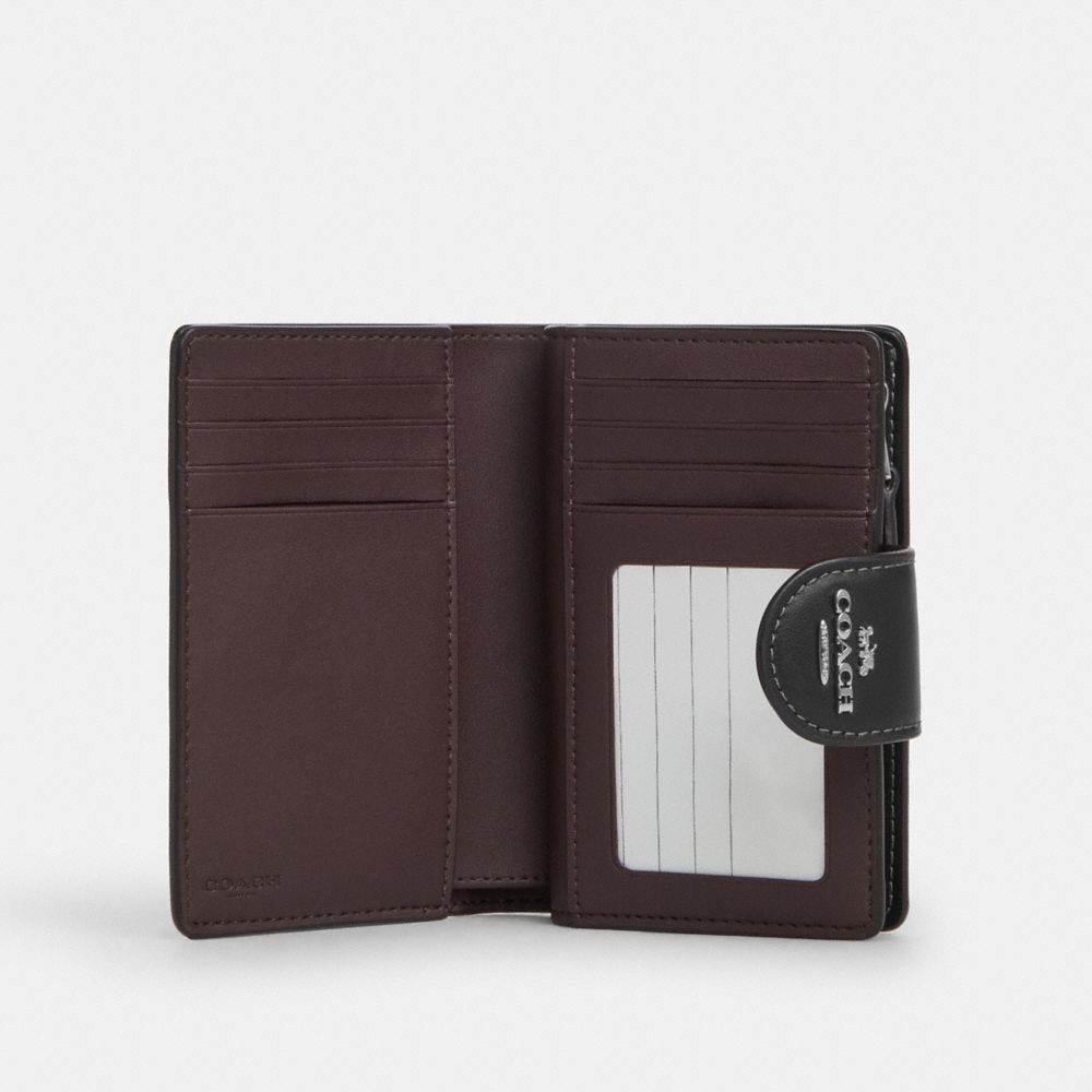 Medium Corner Zip Wallet With Floral Print