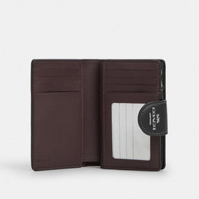 Medium Corner Zip Wallet With Floral Print