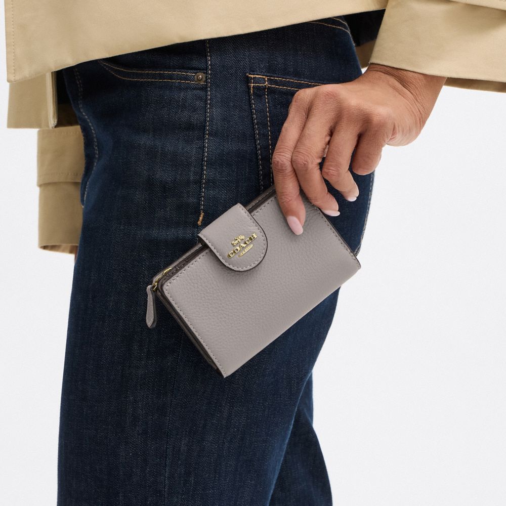 Medium Corner Zip Wallet