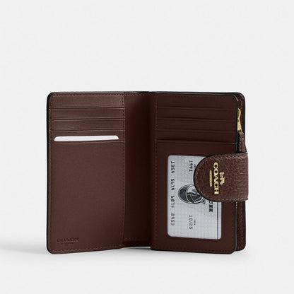 Medium Corner Zip Wallet In Loved Leather