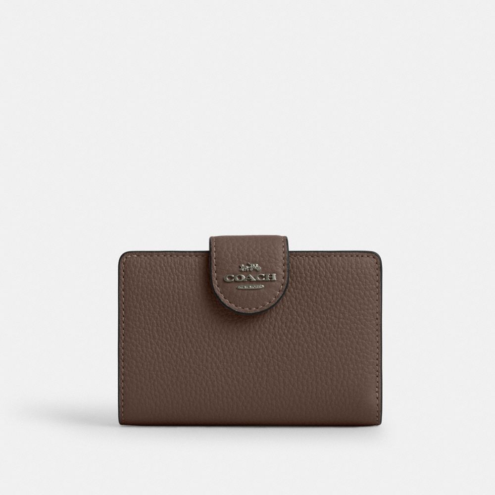 Medium Corner Zip Wallet In Loved Leather