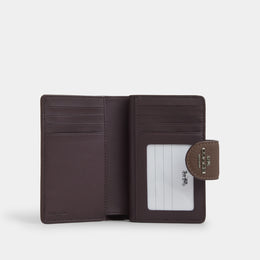 Medium Corner Zip Wallet In Loved Leather