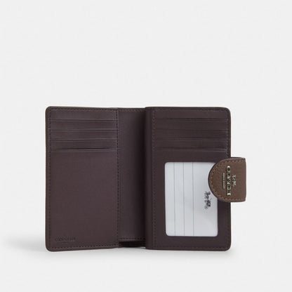 Medium Corner Zip Wallet In Loved Leather