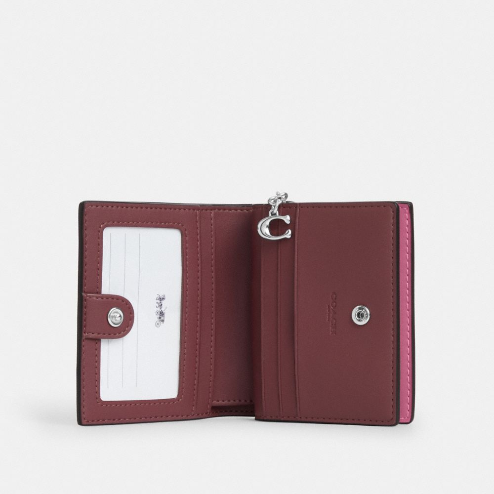 Snap Wallet With Floral Print