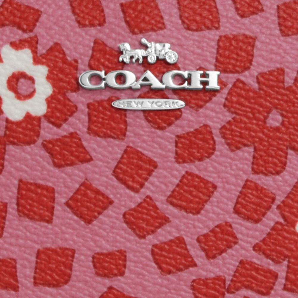 Snap Wallet With Floral Print