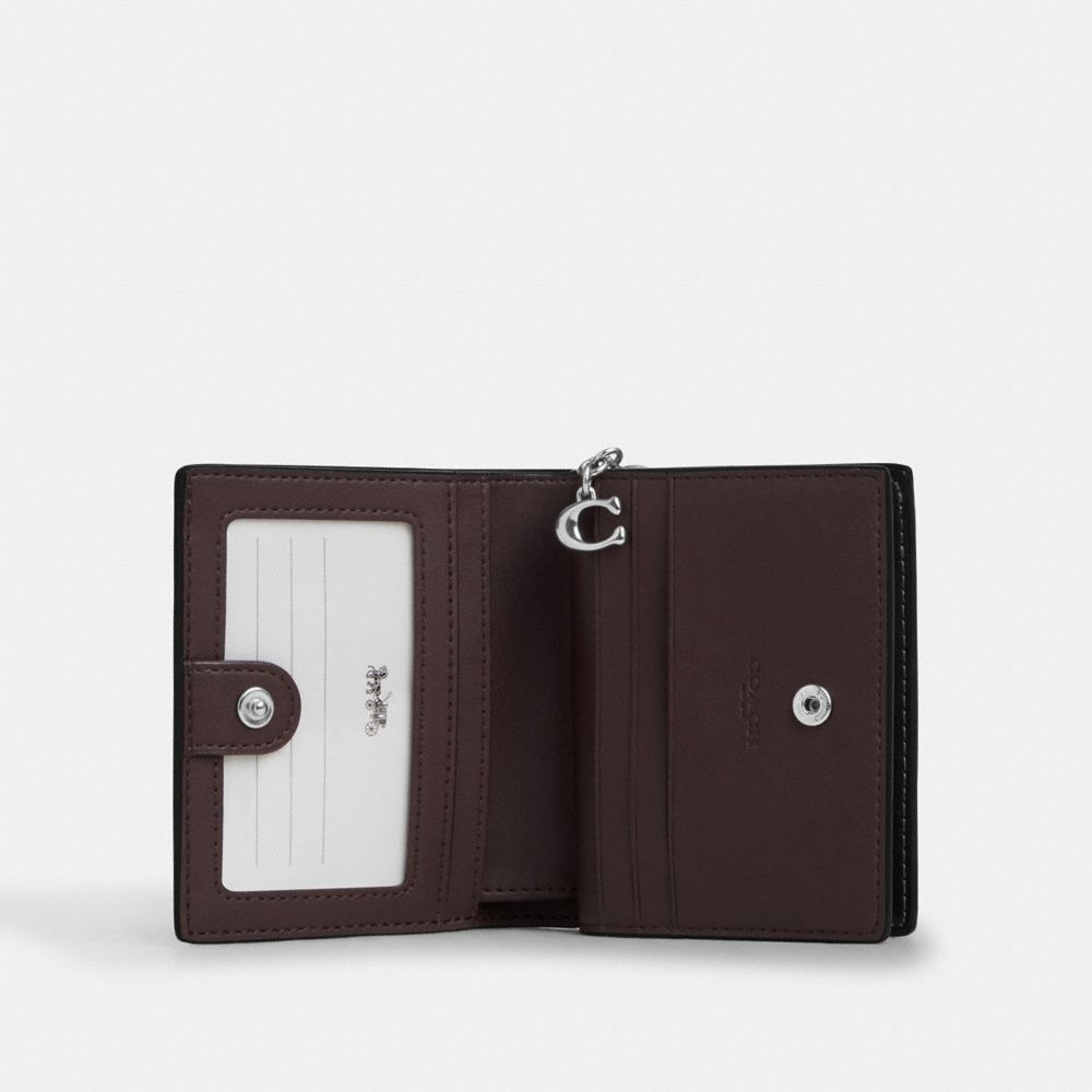 Snap Wallet With Floral Print
