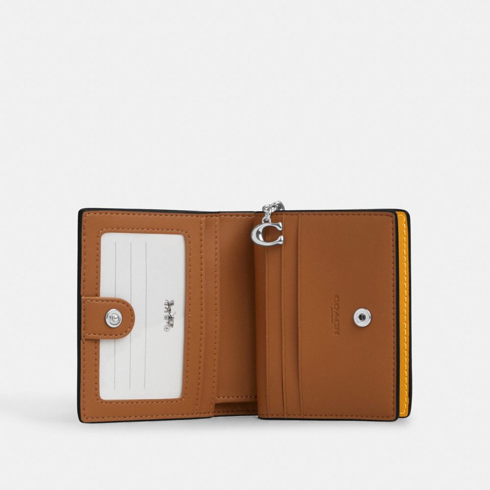 Snap Wallet With Floral Print