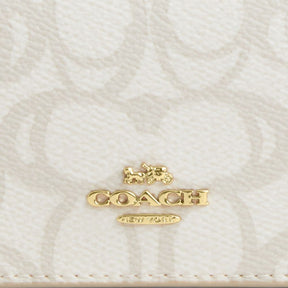 Card Holder Wallet In Sketch Signature Canvas