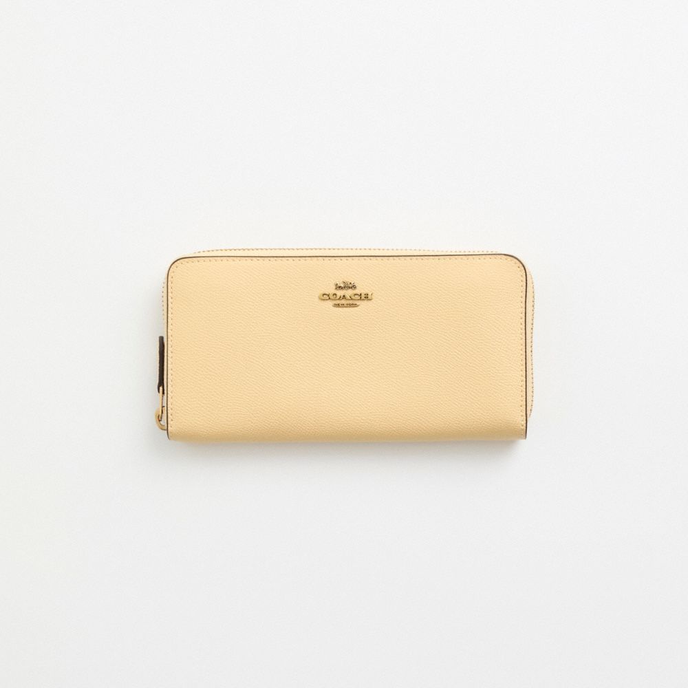 Restored Accordion Zip Wallet
