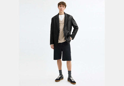 Leather Blazer