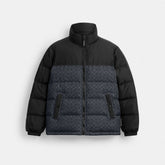 Signature Down Jacket In Recycled Polyester