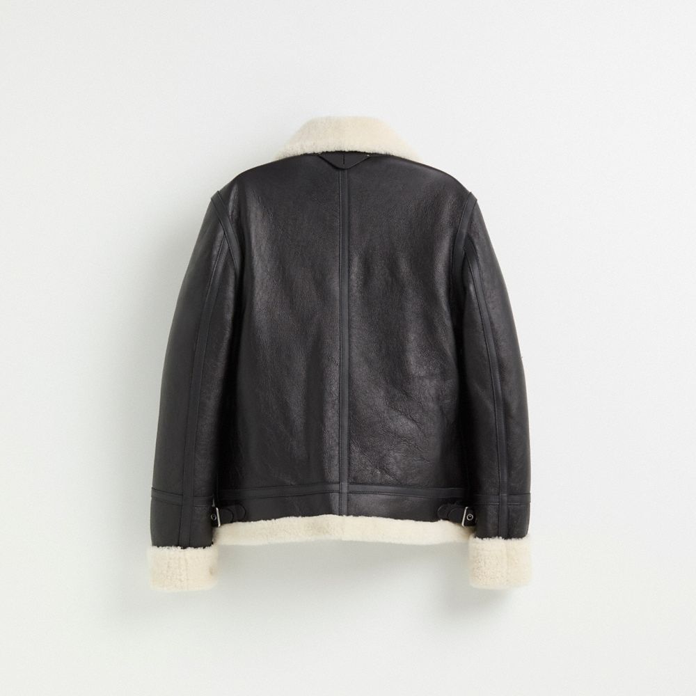 Restored Shearling Aviator Jacket