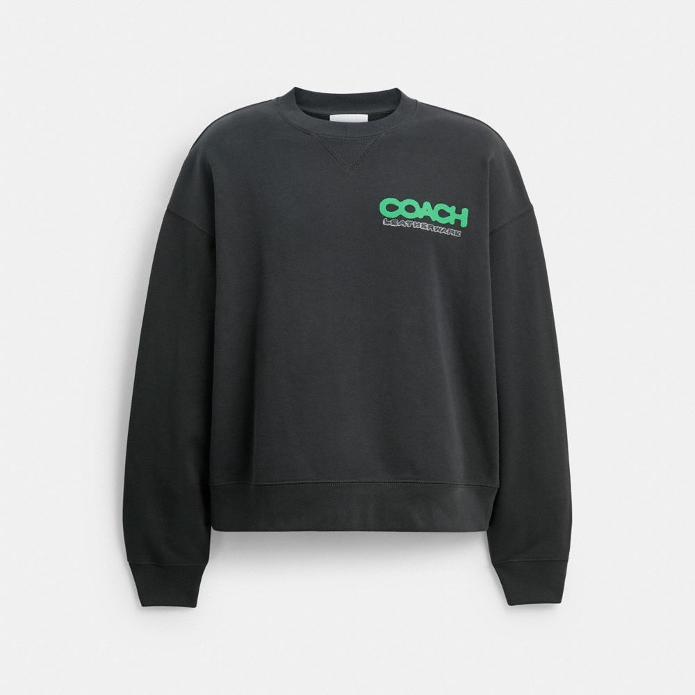 Collage Sticker Crewneck Sweatshirt