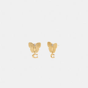 Butterfly Drop Earrings