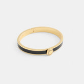 Coach Rivet Enamel Hinged Bangle