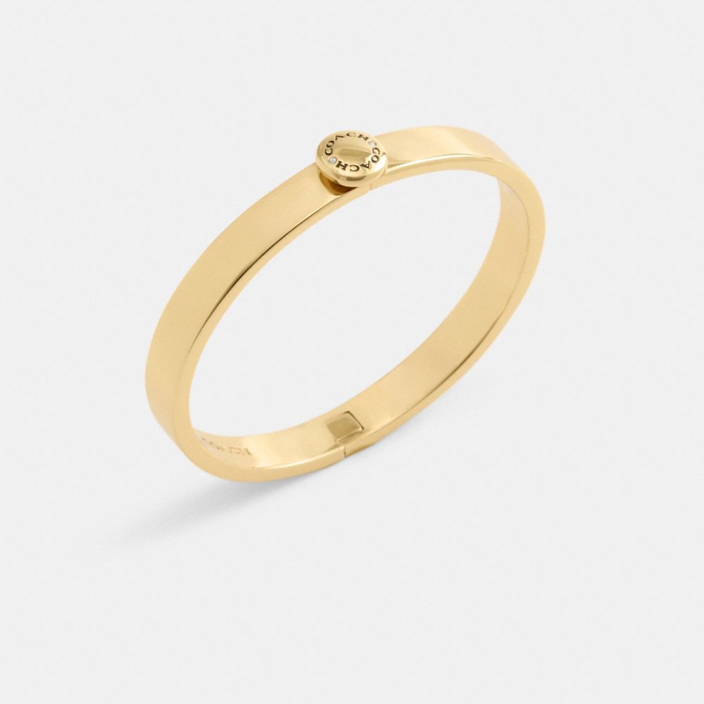 Coach Medium Hoop Earrings