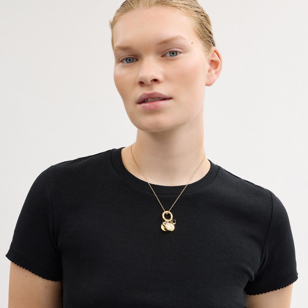 Coin Pendant Necklace