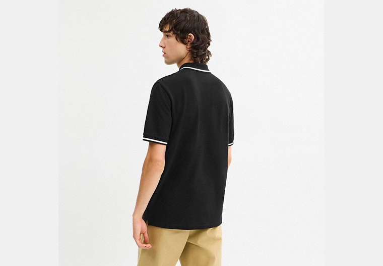 Signature Trim Polo In Organic Cotton