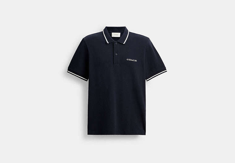 Signature Trim Polo In Organic Cotton